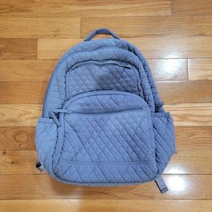 Vera Bradley Rustic Blue Essential Large Backpack